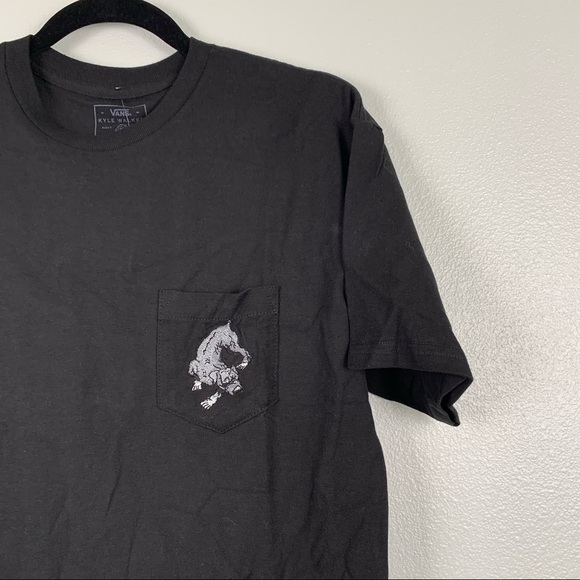 Vans Kyle Walker Tee Shirt Short Sleeve Black Sz M NWT - Picture 7 of 9